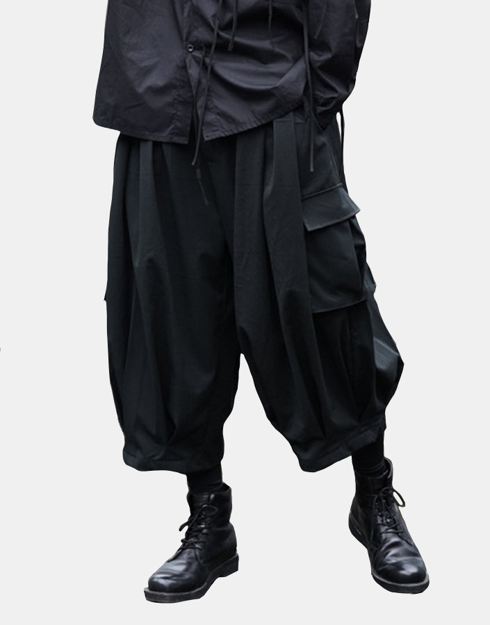 Unsex Dark Warrior Harem Japanese Style Pants – BUROEN